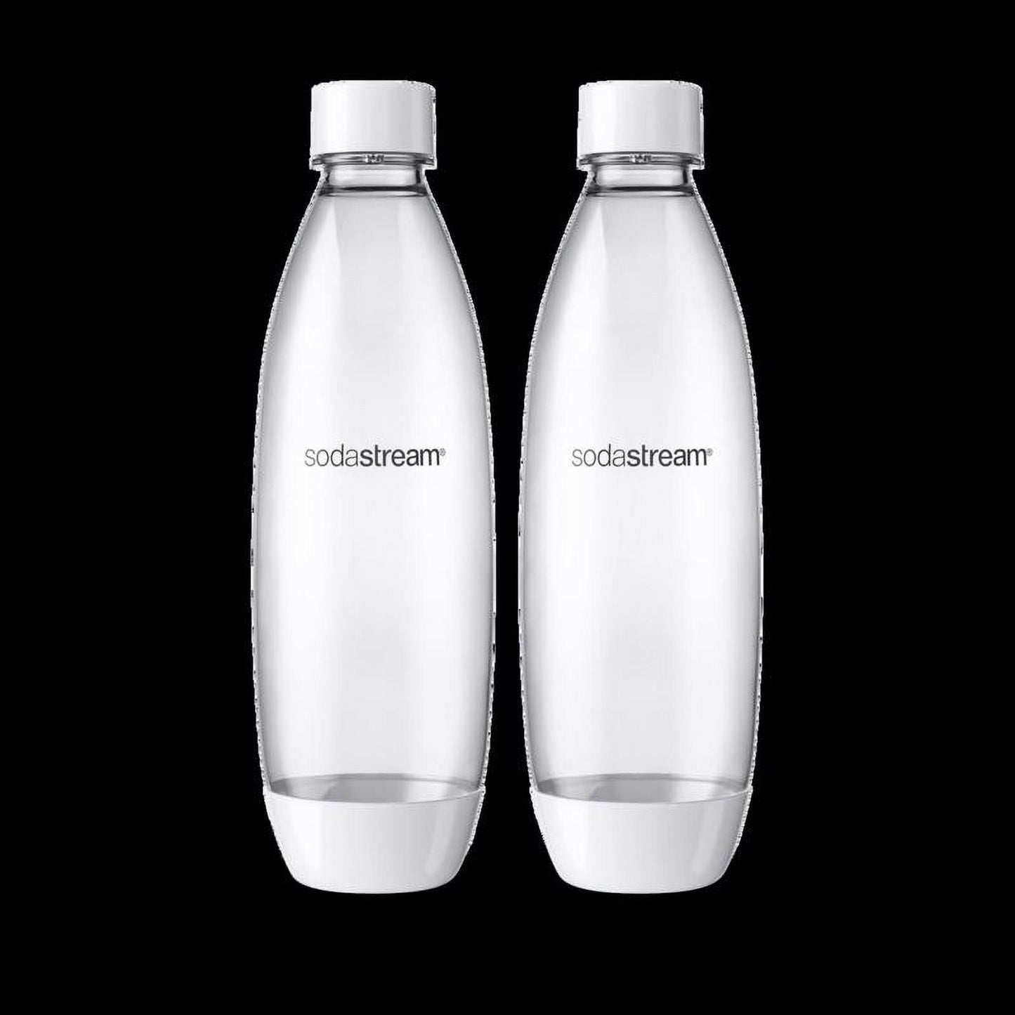 1 Pc, Sodastream White 1 L Carbonator Bottle 2 Pk