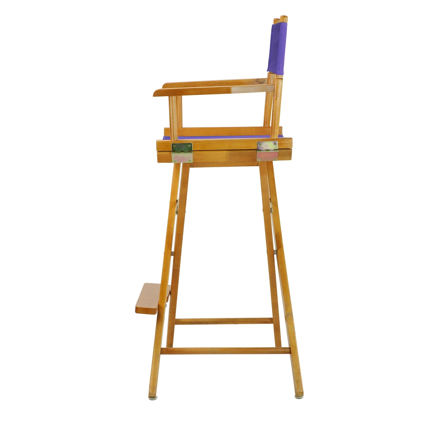 '30' Director's Chair Honey Oak Frame-Purple Canvas'