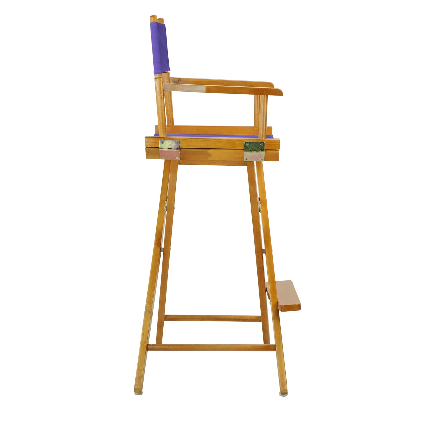 '30' Director's Chair Honey Oak Frame-Purple Canvas'