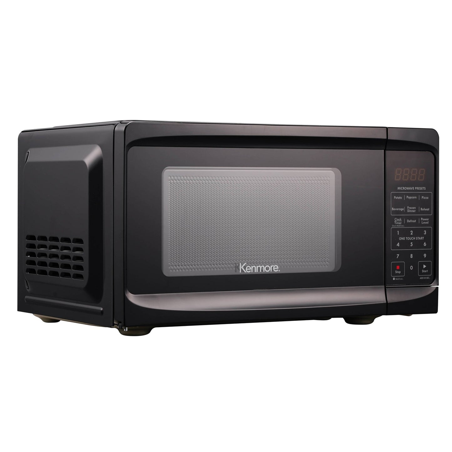 0.7 cu-ft Microwave - Black