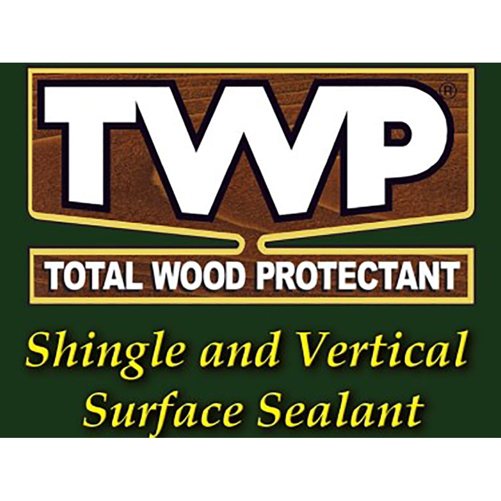 'TWP 207 Butternut Brown Shake and Shingle Sealant - Professional Strength, Deep Penetrating Wood Protectant, UV & Water Resistant, Easy Apply - 1 Gallon