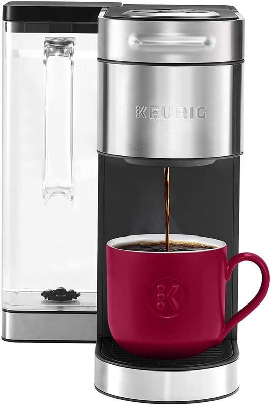 'Keurig K-Supreme Plus Coffee Maker, Single Serve K-Cup Pod Coffee Brewer, With MultiStream Technology, 78 Oz Removable Reservoir, and Programmable Settings, Stainless Steel'